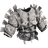 Snow Ghillie Chestpiece