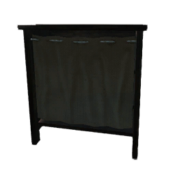 Covered Wooden Cabinet (Primitive Plus)