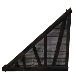 Left-Sloped Lumber Wall (Primitive Plus)