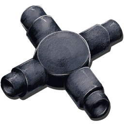Metal Irrigation Pipe - Intersection