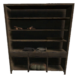 Modern Storage Shelf (Fiber) (Primitive Plus)