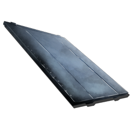 Sloped Metal Roof