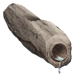 Stone Irrigation Pipe - Inclined