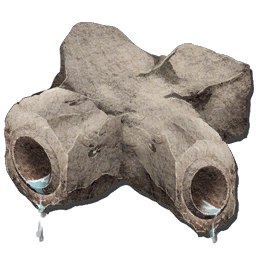 Stone Irrigation Pipe - Intersection