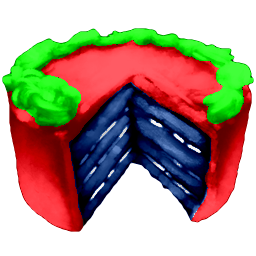 ARK Anniversary Cake Slice