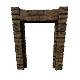 Brick Dinosaur Gateway (Primitive Plus)