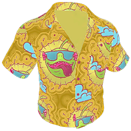 Bulbdog-Print Shirt Skin