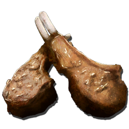 Cooked Lamb Chop