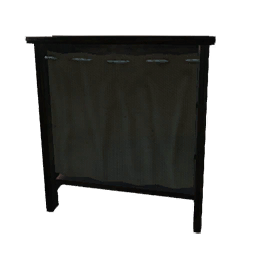 Covered Wooden Cabinet