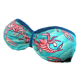 Crab Fest Swim Top Skin