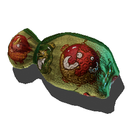 Dino Ornament Swim Top Skin