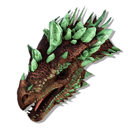 Gamma Crystal Wyvern Queen Trophy