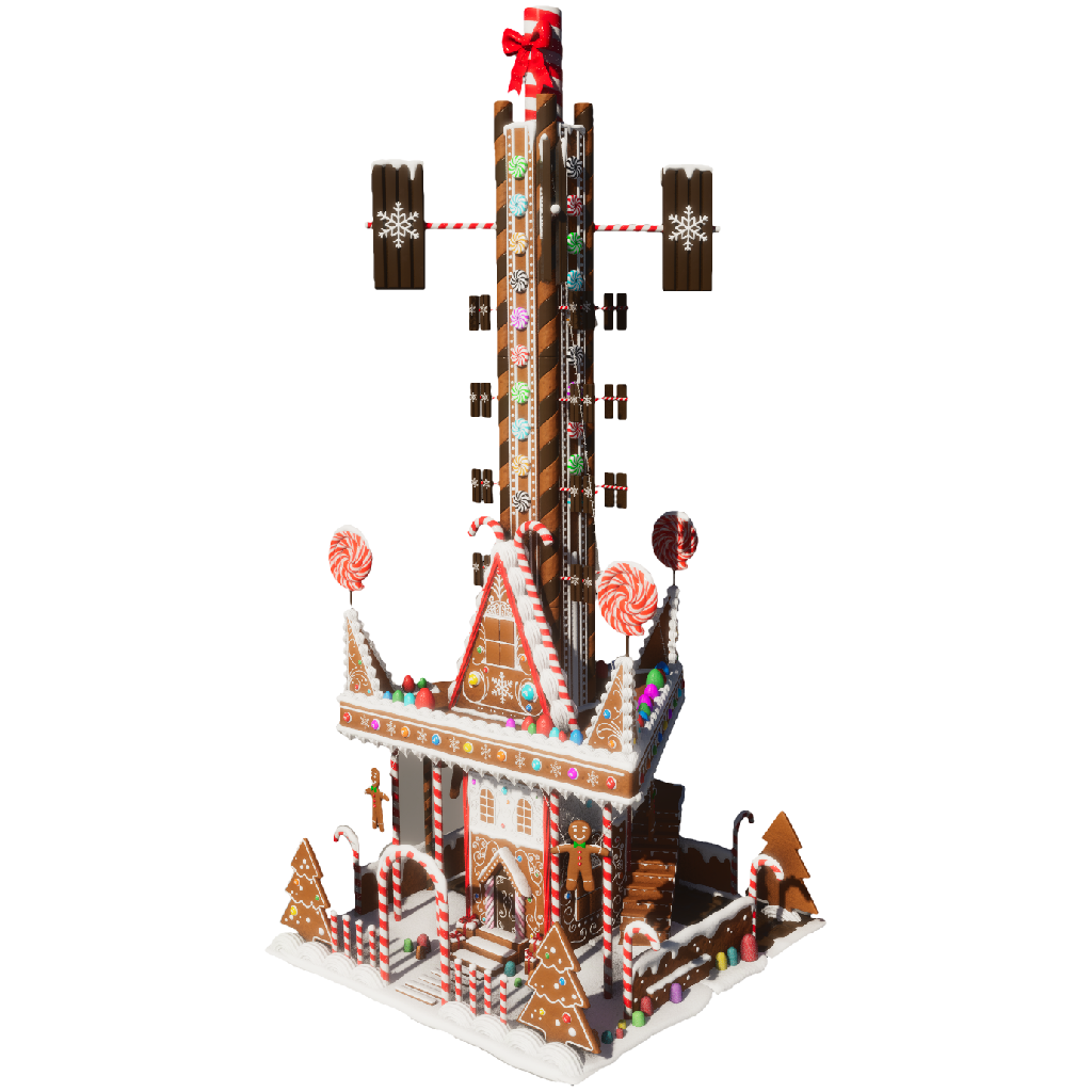 Gingerbread Tribe Tower
