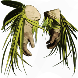 Grass Ghillie Gauntlets
