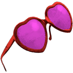 Heart-shaped Sunglasses Skin