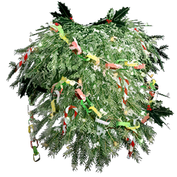 Holiday Tree Ghillie Chestpiece