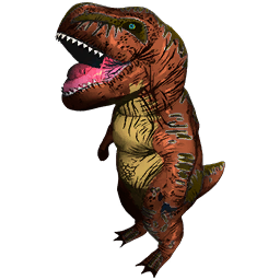 Inflatable Rex Costume Skin