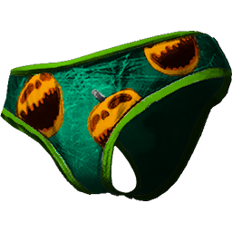 Jack-O-Lantern Swim Bottom Skin
