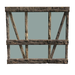 Lumber Glass Wall (Primitive Plus)