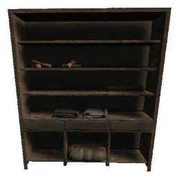 Modern Storage Shelf (Fiber) (Primitive Plus)