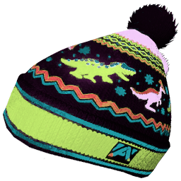 Purple-Ball Winter Beanie Skin (Winter Wonderland 5)