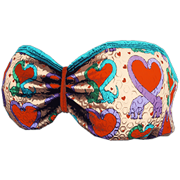Sauropod Heart Swim Top Skin