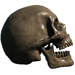 Skull (Right Facing Mouth Opon)