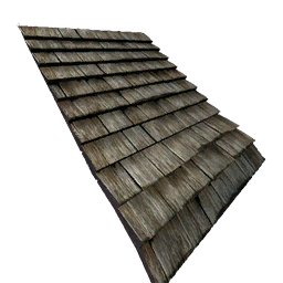 Sloped Lumber Roof (Primitive Plus)