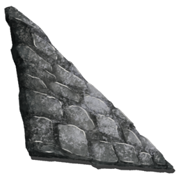 Sloped Stone Wall Right