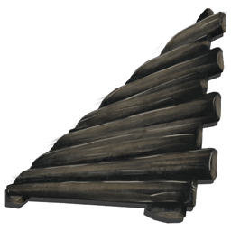 Sloped Wood Wall Left