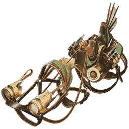 Steampunk Rock Drake Saddle