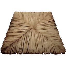 Sloped Thatch Roof