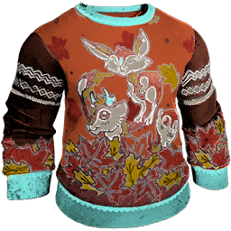 Ugly Foliage Friends Sweater Skin