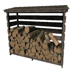 Wood Storage Shed (Primitive Plus)