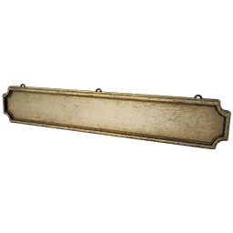 Wooden Hanging Sign