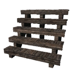 Wooden Stairs (One Level)